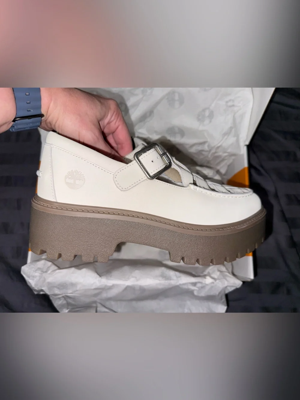 ✨ NWB - Timberland Stone Street Platform Buckle Shoe - Women’s 8.5